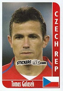 Sticker Tomas Galasek - Football Life 2008 n. 54 - Luxor