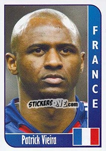 Cromo Patrick Vieira