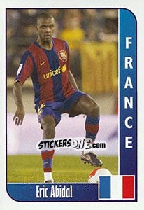 Sticker Eric Abidal - Football Life 2008 n. 61 - Luxor
