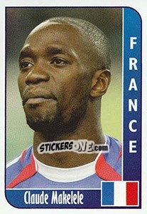 Sticker Claude Makelele - Football Life 2008 n. 64 - Luxor