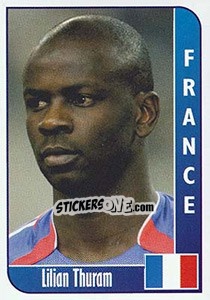 Sticker Lilian Thuran - Football Life 2008 n. 65 - Luxor