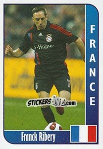 Sticker Franck Ribery - Football Life 2008 - Luxor