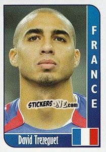 Sticker David Trezeguet - Football Life 2008 - Luxor