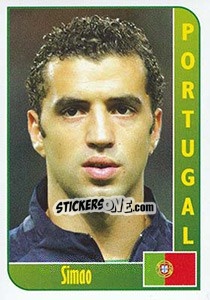Sticker Simao - Football Life 2008 n. 76 - Luxor