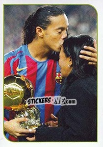 Cromo Ronaldinho - Football Life 2008 - Luxor