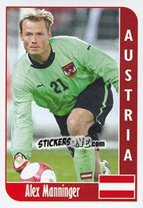 Sticker Alex Manninger - Football Life 2008 n. 89 - Luxor
