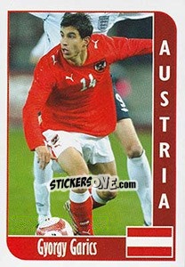 Sticker Gyorgy Garics - Football Life 2008 n. 92 - Luxor