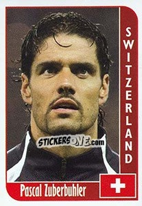 Sticker Pascal Zuberbuhler - Football Life 2008 - Luxor