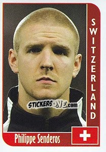 Sticker Philippe Senderos - Football Life 2008 - Luxor