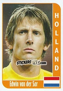 Sticker Edwin van der Sar - Football Life 2008 - Luxor