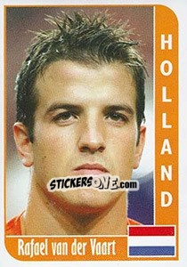 Sticker Rafael van der Vaart - Football Life 2008 n. 100 - Luxor