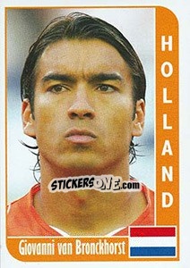 Sticker Giovanni van Bronckhorst - Football Life 2008 n. 102 - Luxor