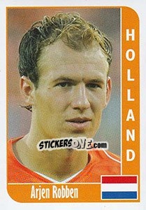 Sticker Arjen Robben - Football Life 2008 n. 104 - Luxor