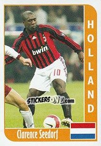 Sticker Clarence Seedorf - Football Life 2008 n. 105 - Luxor