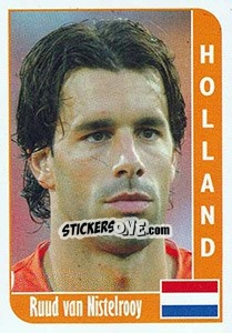 Sticker Ruud van Nistelrooy - Football Life 2008 - Luxor