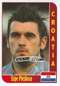 Sticker Stipe Pletikosa - Football Life 2008 n. 108 - Luxor