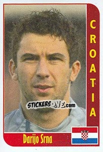 Sticker Darijo Srna - Football Life 2008 - Luxor