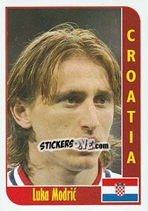 Sticker Luka Modric - Football Life 2008 n. 111 - Luxor