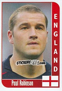 Sticker Paul Robinson - Football Life 2008 n. 118 - Luxor