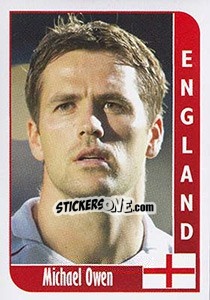 Sticker Michael Owen - Football Life 2008 - Luxor