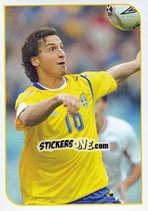 Sticker Zlatan Ibrahimovic - Football Life 2008 n. 128 - Luxor