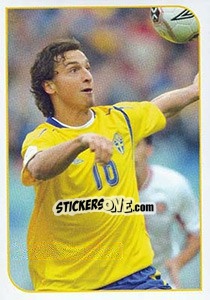 Sticker Zlatan Ibrahimovic - Football Life 2008 - Luxor