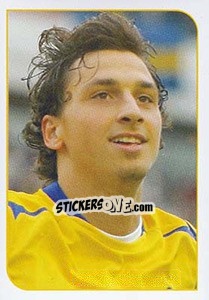 Sticker Zlatan Ibrahimovic - Football Life 2008 - Luxor