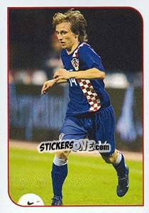 Sticker Luka Modric - Football Life 2008 n. 132 - Luxor
