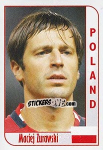 Sticker Maciej Zurawski - Football Life 2008 n. 138 - Luxor