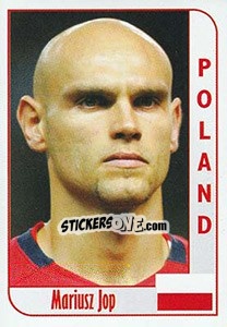 Sticker Mariusz Jop - Football Life 2008 - Luxor