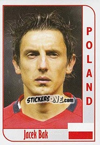Sticker Jacek Bak - Football Life 2008 n. 143 - Luxor