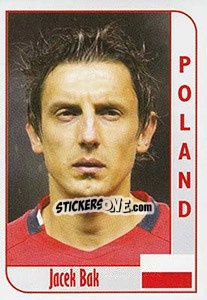 Sticker Jacek Bak - Football Life 2008 - Luxor