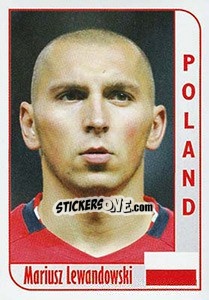 Sticker Mariusz Lewandowski