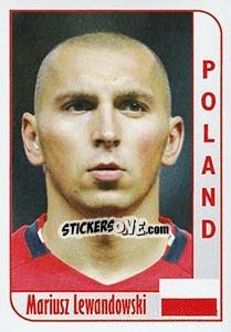 Sticker Mariusz Lewandowski - Football Life 2008 n. 145 - Luxor