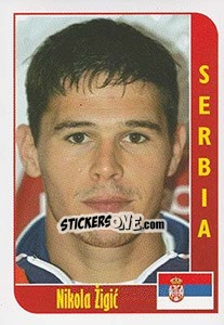 Sticker Nikola Žigic - Football Life 2008 - Luxor