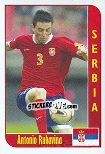 Sticker Antonio Rukavina - Football Life 2008 n. 164 - Luxor