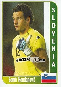 Sticker Samir Handanovic - Football Life 2008 n. 177 - Luxor