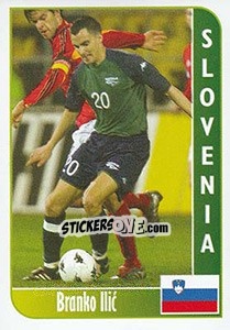 Figurina Branko Ilic - Football Life 2008 n. 178 - Luxor