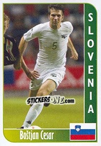 Sticker Boštjan Cesar - Football Life 2008 n. 180 - Luxor