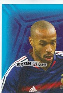 Sticker Thierry Henry - Football Life 2008 n. 186 - Luxor