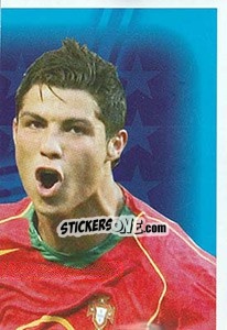 Sticker Cristiano Ronaldo - Football Life 2008 - Luxor