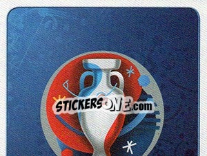 Sticker Official Logo - UEFA Euro France 2016. Star Edition (Swiss edition) n. 1 - Panini