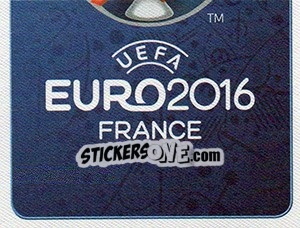 Sticker Official Logo - UEFA Euro France 2016. Star Edition (Swiss edition) n. 2 - Panini