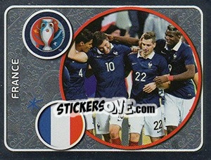 Sticker Team Photo - UEFA Euro France 2016. Star Edition (Swiss edition) - Panini