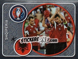 Sticker Team Photo - UEFA Euro France 2016. Star Edition (Swiss edition) n. 13 - Panini