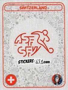 Sticker Badge - UEFA Euro France 2016. Star Edition (Swiss edition) - Panini