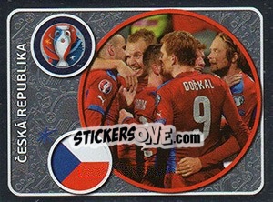 Sticker Team Photo - UEFA Euro France 2016. Star Edition (Swiss edition) n. 347 - Panini
