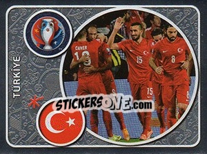 Sticker Team Photo - UEFA Euro France 2016. Star Edition (Swiss edition) - Panini