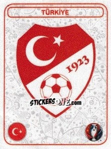 Sticker Badge - UEFA Euro France 2016. Star Edition (Swiss edition) n. 350 - Panini