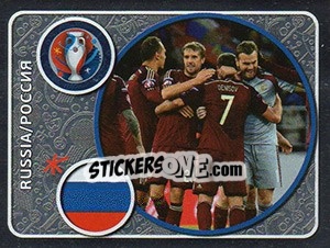 Sticker Team Photo - UEFA Euro France 2016. Star Edition (Swiss edition) n. 123 - Panini